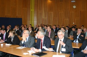 During the March tour of the ESTEC, chapter members listen to presentations on security systems from ESTEC staff.